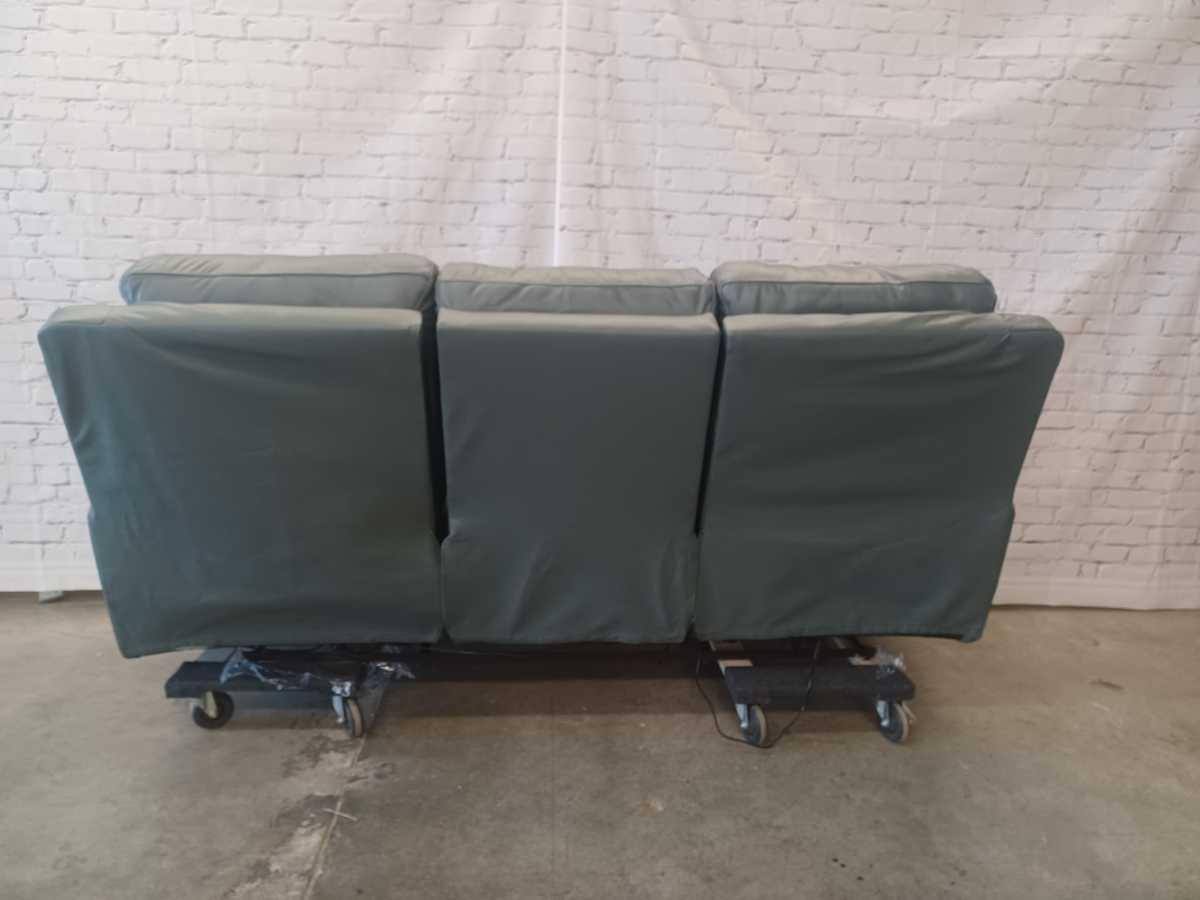 Mindanao Power Reclining Sofa with Adjustable Headrest - Steel - Gallery Image 11
